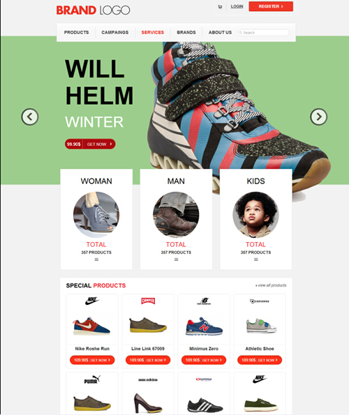 八種不同類型的響應式網(wǎng)站建設賞析