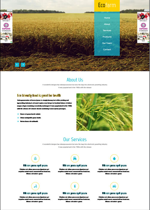 八種不同類型的響應式網(wǎng)站建設賞析