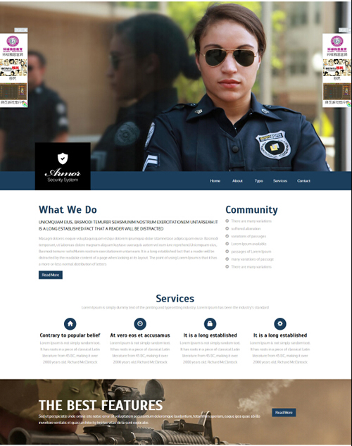 八種不同類型的響應式網(wǎng)站建設賞析